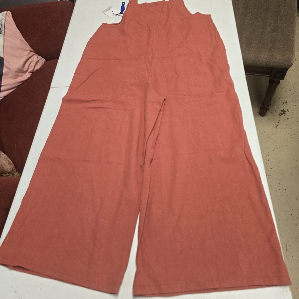 Rust Orange Overalls - Picture 6 of 11